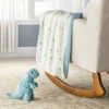 Plush Baby Blanket - Dinosaur Footprint - Cloud Island™