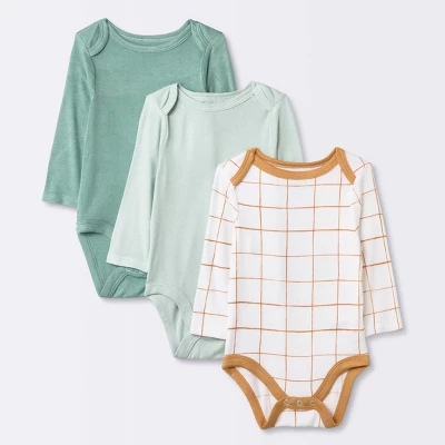 Baby 3pk Modal Bodysuit - Cloud Island™ Mint Green - Image 4
