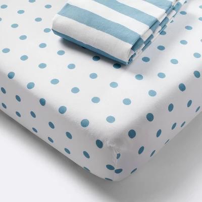 Crib Bedding Set - Blue - 4pc - Cloud Island™ - Image 2