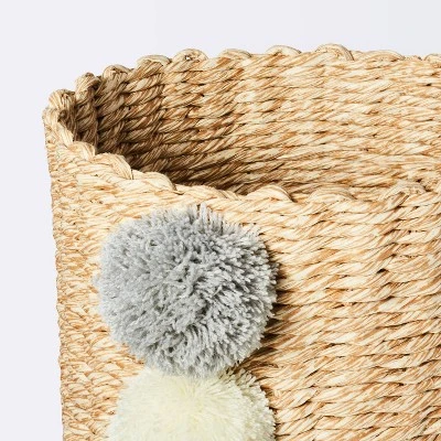 Small Paper Rope Decorative Basket Neutrals - Cloud Island™ - Image 2