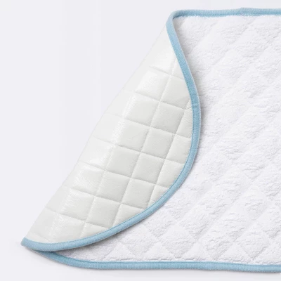 Changing Pad Liner White With Blue Edge - Cloud Island™ 3pk - Image 2